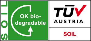 logo ok biodegradable soil